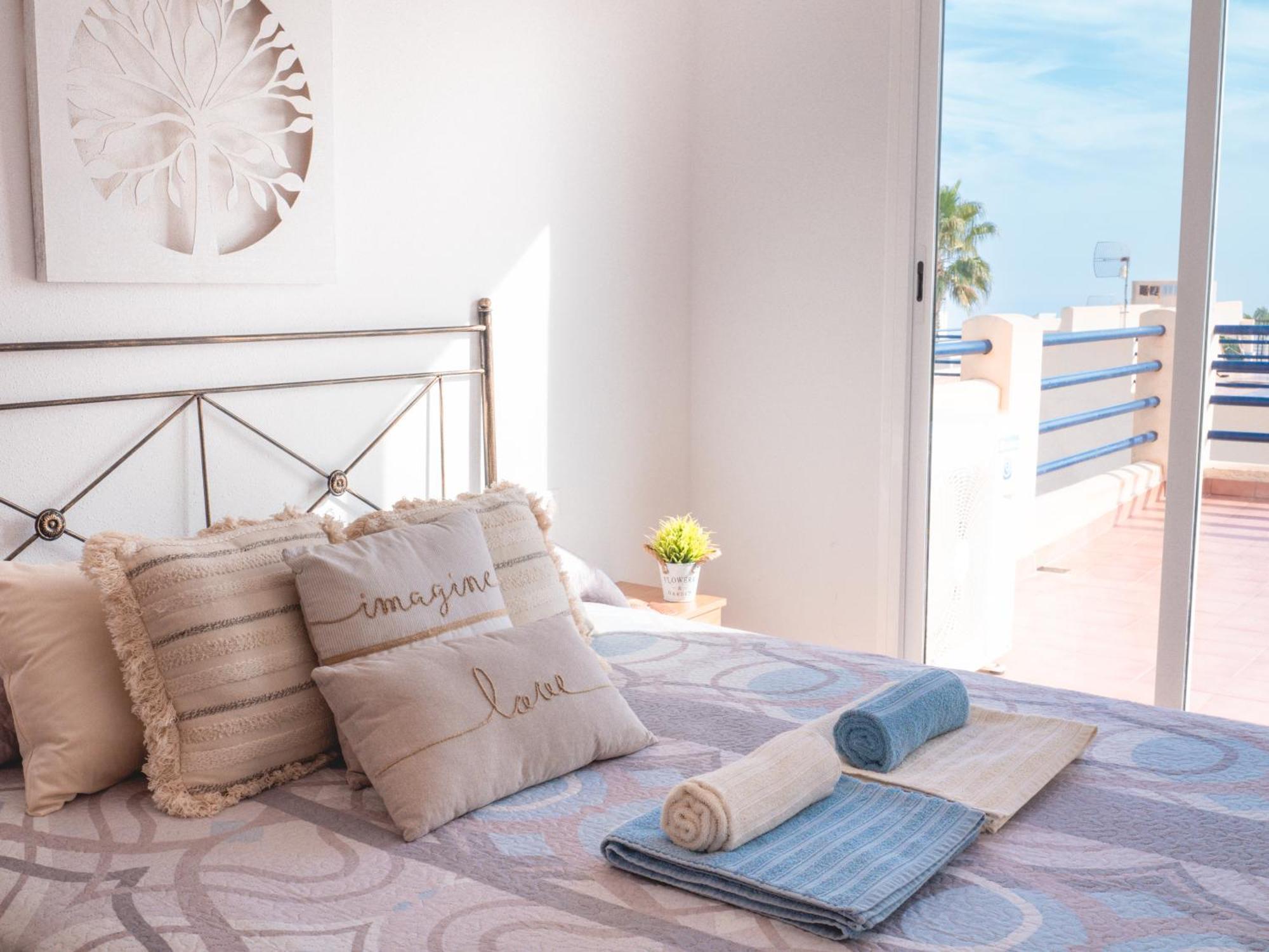 Apartamento En Marina Beach Con Vistas Al Mar El Pozo del Esparto Exterior foto